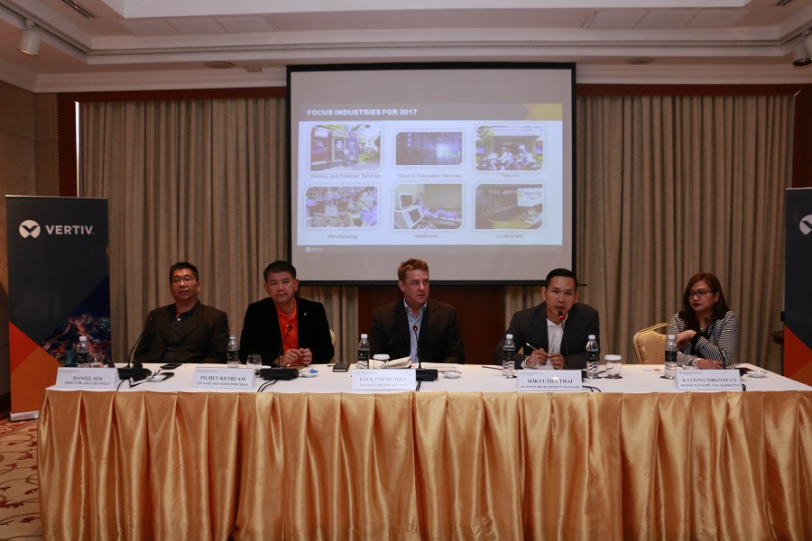 ក្រុមហ៊ុន Emerson Network Power ប្ដូរឈ្មោះជា Vertiv នៅតែរំពឹងមានចំណែកធំក្នុងទីផ្សារ