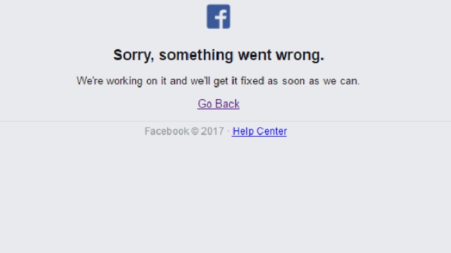 ព្រឹកនេះ Facebook គាំងមិនដំណើរការប្រហែលជា ៣០នាទី