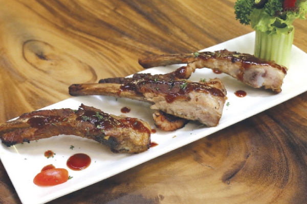 អាហារដ៏ពិសេសបែបបស្ចិមប្រទេស BBQ PORK RIP