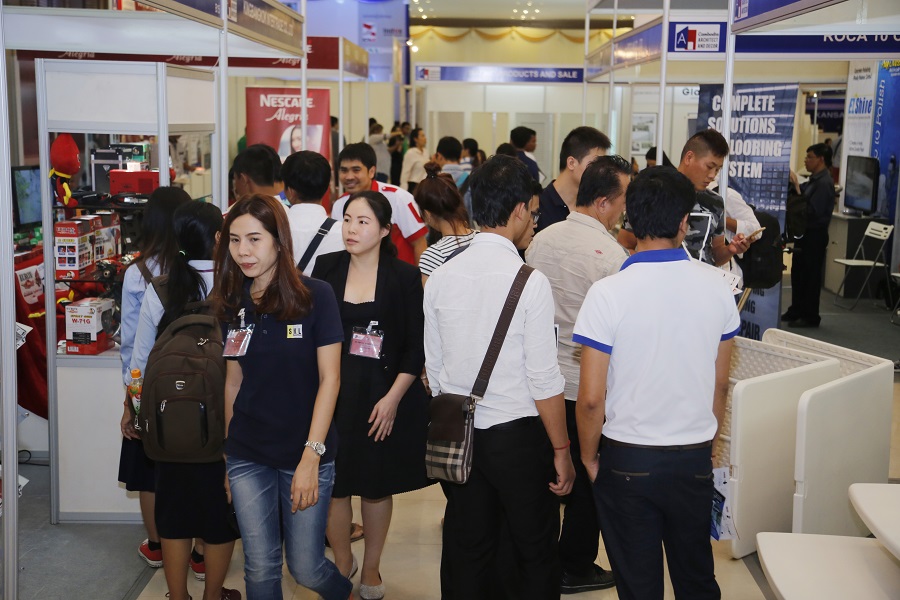 កំណើនអ្នកចូលទស្សនាពិព័រណ៍អន្តរជាតិមានការកើនឡើង