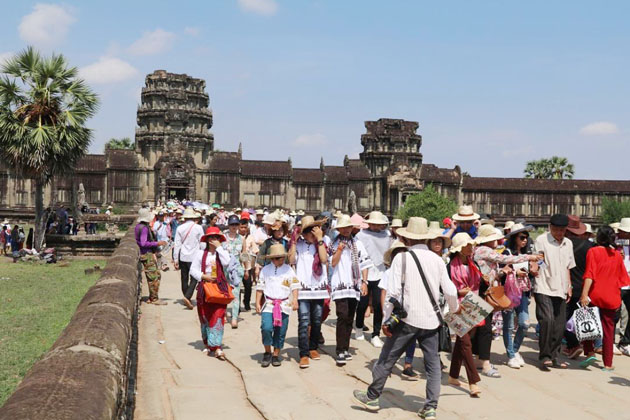 ចំណូលពីការលក់សំបុត្រចូលអង្គរវត្តក្នុង 1ខែបានជិត 10លានដុល្លារ