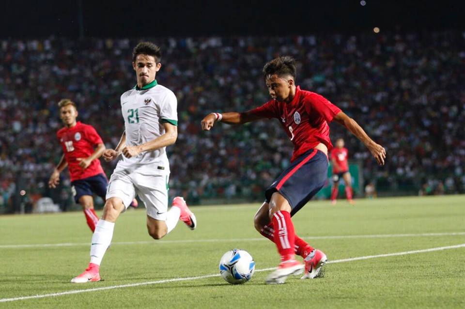 កម្ពុជានៅតែមិនស្គាល់​ឈ្នះ​ពេល​ជួប​ឥណ្ឌូនេស៊ី នៅមុខ​អ្នក​ទស្សនា​ដ៏ច្រើនកុះ​ករ