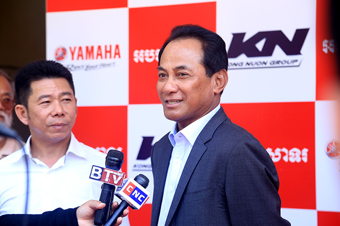 ឧកញ៉ា គង់ នួន៖ ទីផ្សារម៉ូតូ YAMAHA នឹងស្ទុះឡើងខ្លាំងម្ដងទៀតនៅកម្ពុជា