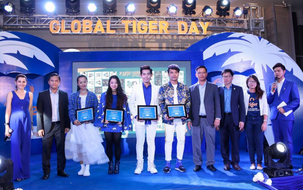 ក្រុមហ៊ុនស្រាបៀរ Tiger និងអង្គការ WWF រួមគ្នាប្រារព្ធទិវា GLOBAL TIGER DAY
