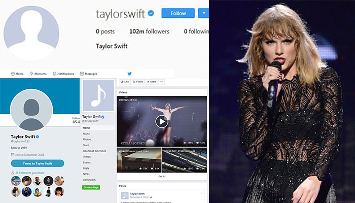 ភ្ញាក់ផ្អើល! សង្ស័យ​មាន​ជនអនាមិក​លួច​ Hack ចូល​បណ្ដាញ​សង្គម​របស់ Taylor Swift