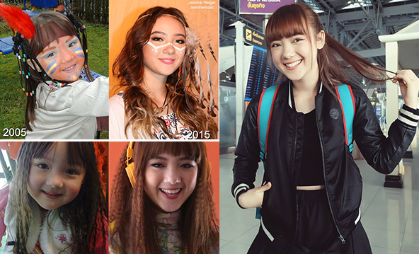 តោះ! ទៅមើលរូបភាព Cute…របស់ Jannine Weigel កាលពីកុមារភាព