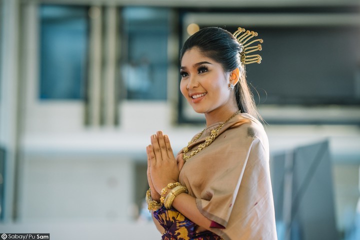 ឆុំ វត្តី អ្នកគាំទ្រសរសើរថា ស្លៀកឈុតបុរាណខ្មែរស្អាតដាច់គេ