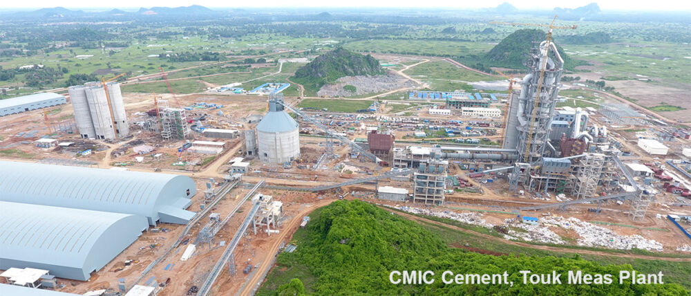 រោងចក្រ​ស៊ីម៉ងត៍​ដ៏​ធំ​របស់​កម្ពុជា នឹង​ដំណើរ​ការផលិត​នៅ​ខែវិច្ឆិកា