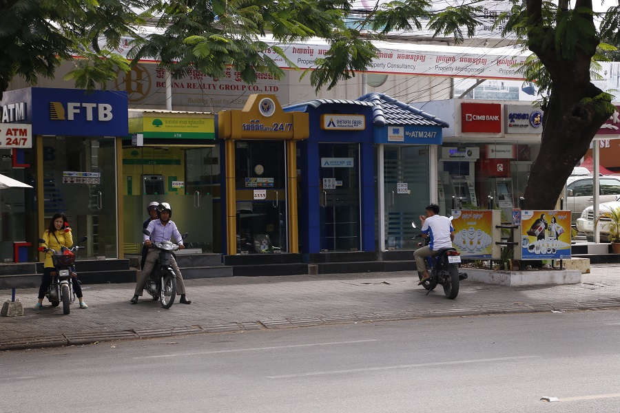 ប្រព័ន្ធ ATM ដាក់ឱ្យដំណើរការរួមគ្នាហើយនៅកម្ពុជា
