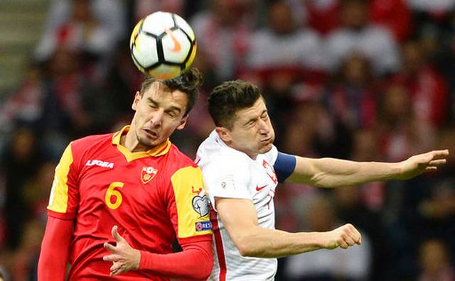 Lewandowski ជួយឲ្យប៉ូឡូញ ឈ្នះកៅអី World Cup ក្រោយផ្តួលម៉ុងតេណេហ្គ្រោ