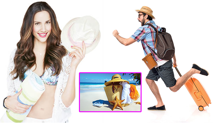 វត្ថុសំខាន់ៗត្រូវយក​ទៅជា​មួយពេល​ធ្វើដំណើរ​កម្សាន្ត​នៅ​មាត់សមុទ្រ