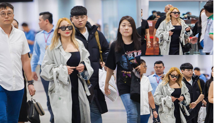 អ្នកគាំទ្រអន្ទះសាទស្សនាការប្រគំតន្ត្រីរបស់ CL នៅយប់នេះ