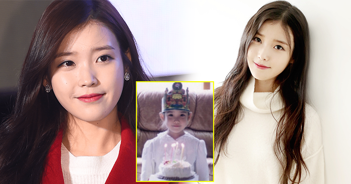 ទម្លាយរូបភាពកាលពីកុមារីរបស់តារាចម្រៀង IU ដ៏គួរឱ្យក្នាញ់