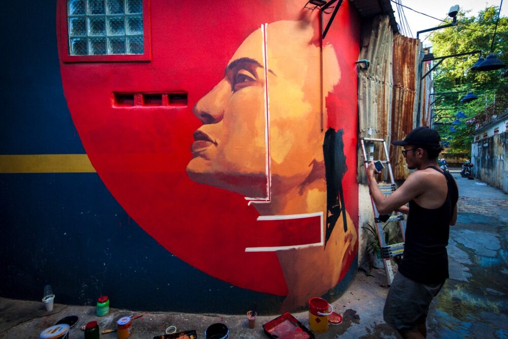 JOTUN ផ្តល់ជូននូវពណ៌ដ៏ស្រស់ស្អាតសម្រាប់មហោស្រពសិល្បៈទីក្រុងកម្ពុជា