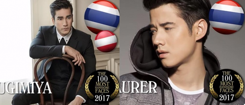 តារាឯកប្រុស Nadech Kugimiya និង Mario Maurer មុខសង្ហាដាច់គេនៅក្នុងចំណោមប្រុសស្អាត 100 នាក់