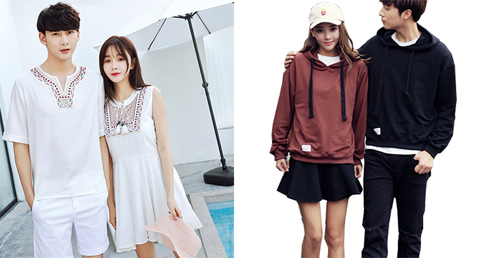 សម្លៀកបំពាក់​គូស្នេហ៍​ដ៏​ស្រស់​សោភា