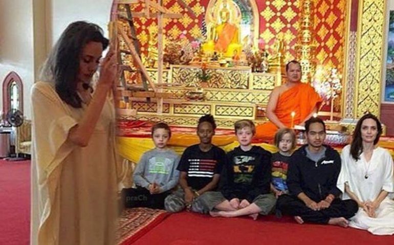 Angelina Jolie នាំកូនៗទៅវត្តធ្វើបុណ្យ រំឭកដល់ថ្ងៃកំណើតកូនប្រុសចិញ្ចឹមជនជាតិវៀតណាម
