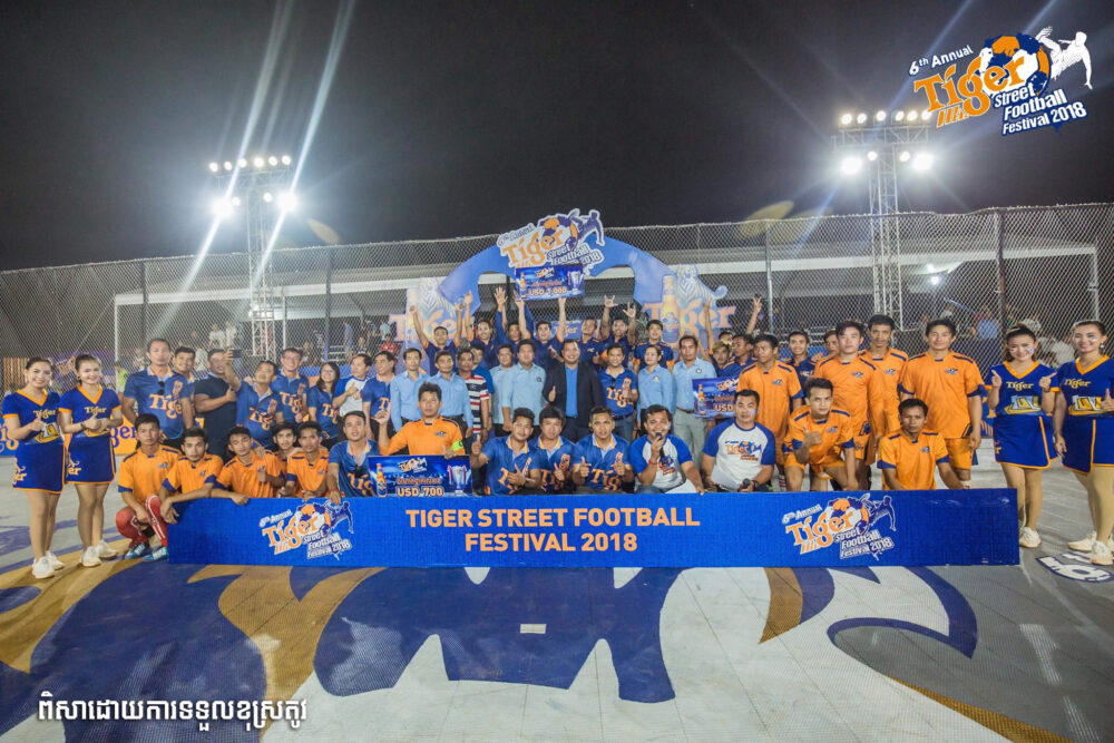 Tiger street Football Festival 2018 ប្រចាំ​មណ្ឌល​កំពង់ស្ពឺ​រកឃើញ​ជើង​ខ្លាំង 3ក្រុម​ឡើងទៅ​វគ្គ​ផ្តាច់ព្រ័ត្រ​ហើយ