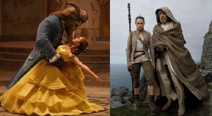 ភាពយន្ដ Star Wars: The Last Jedi និង Beauty andthe Beast រកចំណូលបានច្រើនបំផុតប្រចាំឆ្នាំ 2017
