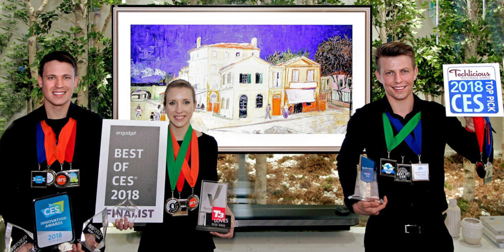 LG ទទួលបាន​ពានរង្វាន់​ឆ្នើម​នៃ​ផលិតផល​ទូរទស្សន៍​ល្អផ្តាច់គេ​នៅក្នុង​ព្រឹត្តិការណ៍ CES 2018