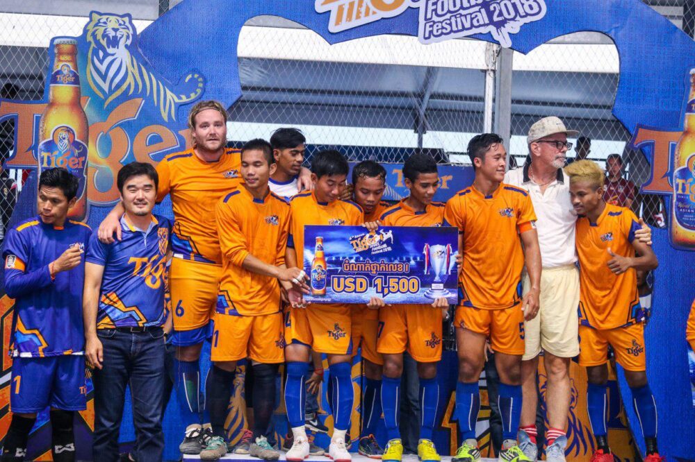 ក្រុម Next Step FC  បាន​គ្រង​ជើងឯក Tiger Street Football Festival 2018 ប្រចាំ​មណ្ឌល​សៀមរាប
