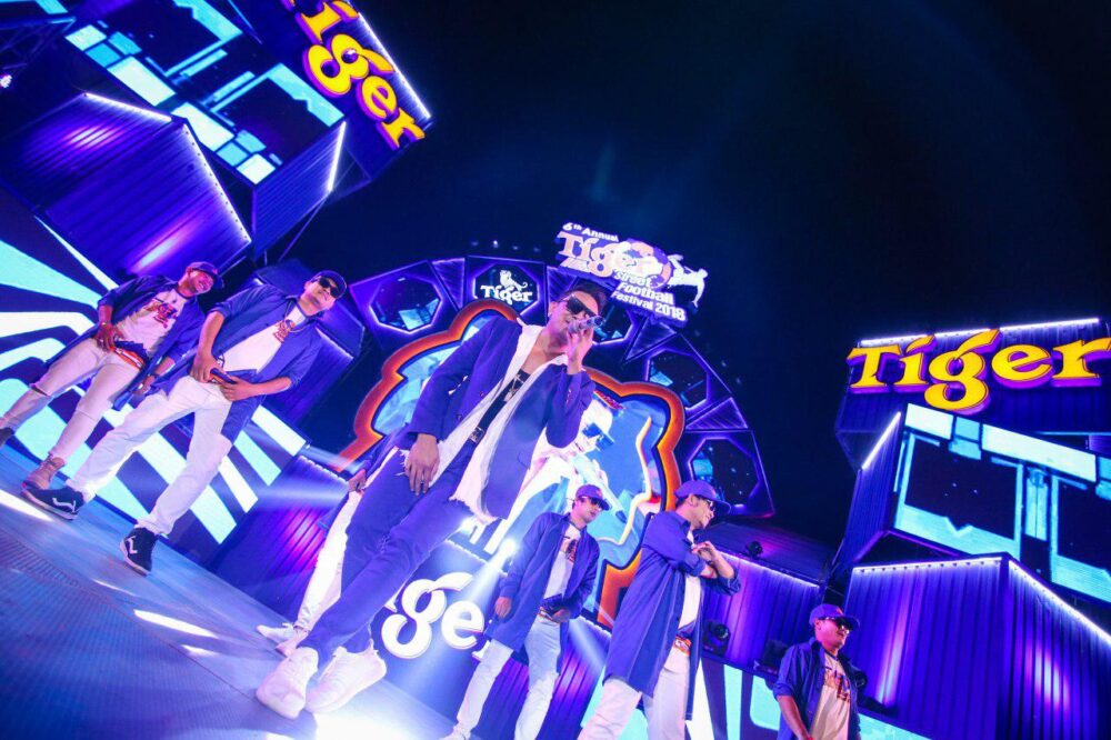 ការប្រគំ​តន្ត្រី​យក្ស Tiger Street Football Festival 2018 ធ្វើ​ឱ្យកក្រើក​ក្រុង​បាត់ដំបង