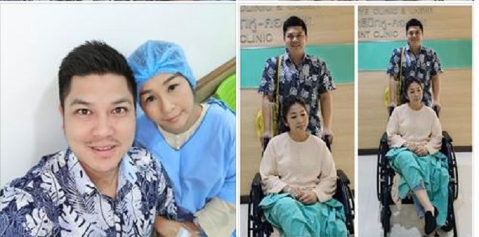 អ្នកគាំទ្រភ្ញាក់ផ្អើល ខណៈឃើញអ្នកនាង គង់ សុជាតិ សម្រាកព្យាបាលនៅប្រទេសថៃ