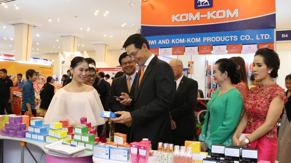 ក្រុមហ៊ុន ខូវ សុក​ញ្ញា លក់​បញ្ចុះតម្លៃ​ក្នុង​កម្មវិធី​ពិព័រណ៍​ពាណិជ្ជកម្ម Top Thai Brands 2018