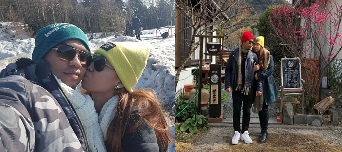 ថ្ងៃឈប់សម្រាក ឆាយ វិរៈយុទ្ធ នាំភរិយាទៅដើរលេងនៅប្រទេសជប៉ុន