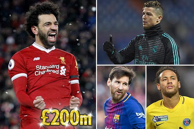 ក្លិប ​Real ក្លិប​ Barcelona និង​ក្លិប ​PSG នាំគ្នា​ប្រជែង​ទិញ Salah ក្នុងតម្លៃ​ខ្លួន 200លាន​ផោន