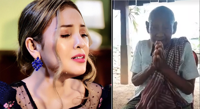 ដេននី ក្វាន់ ស្រក់ទឹកភ្នែកខណៈលោកយាយចំណាស់ស្រែកហៅឈ្មោះនាងឱ្យជួយ