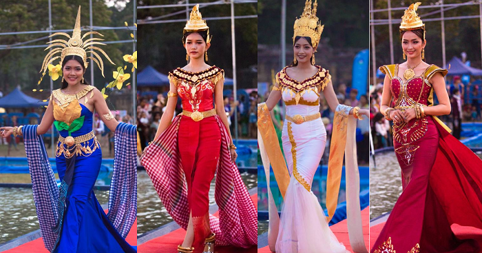 អស្ចារ្យ!! ឈុតបុរាណខ្មែររចនាម៉ូដយ៉ាងប្រណីតក្នុងព្រឹត្តិការណ៍អង្គរសង្ក្រាន្ត​ ឆ្នាំ2018