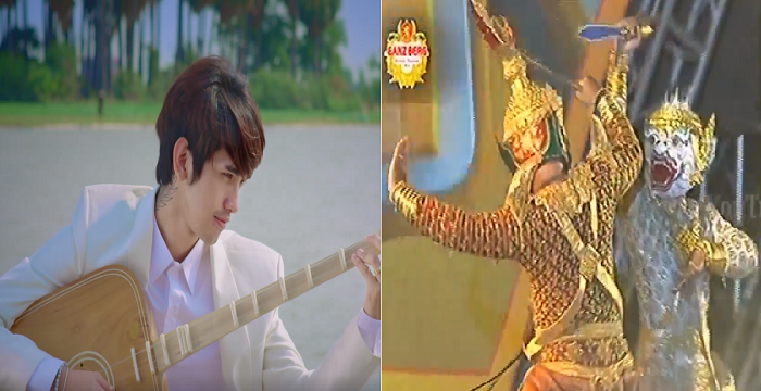 G-Devith និង ទេព បូព្រឹក្ស ពាំនាំល្ខោនខោល និងរបាំគោះត្រឡោកសម្ដែងយ៉ាងកក្រើកឆាកតន្ត្រី