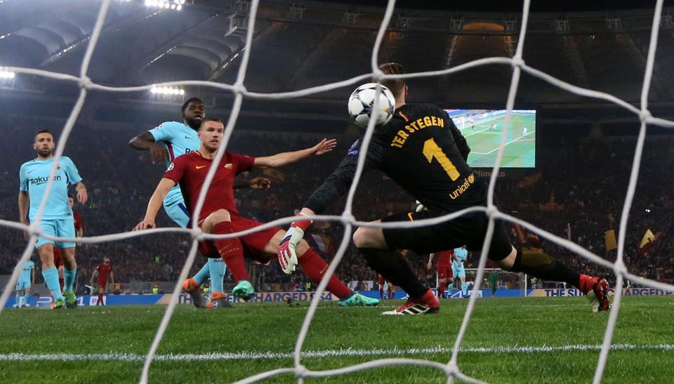 Romaទម្លាក់ Barcelona ក្រោយពី​ធ្វើការ​វាយបក​ដ៏​មិន​នឹកស្មាន​ដល់