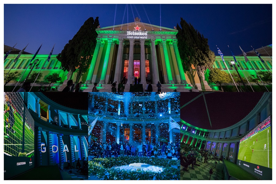 ក្រុម​អ្នកគាំទ្រ​កម្ពុជា​ទទួល​បទពិសោធ​ន៍​នៃ​ពិធីជប់លៀង​ទស្សនាការ​ប្រកួត​វគ្គ​ផ្ដាច់ព្រ័ត្រ UEFA នៅ​ទីក្រុង​ជើងឯក​របស់​ស្រា​បៀរ HEINEKEN® នៅ​ក្រិ​ក