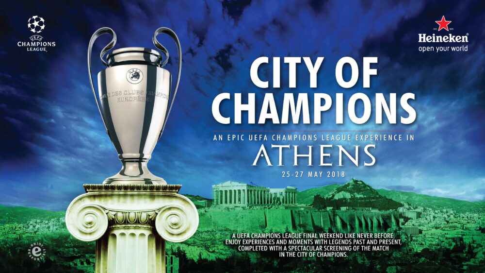 ស្រា​បៀរ Heineken® បញ្ជូន​អ្នកគាំទ្រ​កម្ពុជា តាម​ជើងហោះហើរ​ទៅ​ប្រទេស​ក្រិច​ដើម្បី​ទស្សនាការ​ប្រកួត​វគ្គ​ផ្តាច់ព្រ័ត្រ UEFA CHAMPIONS LEAGUE