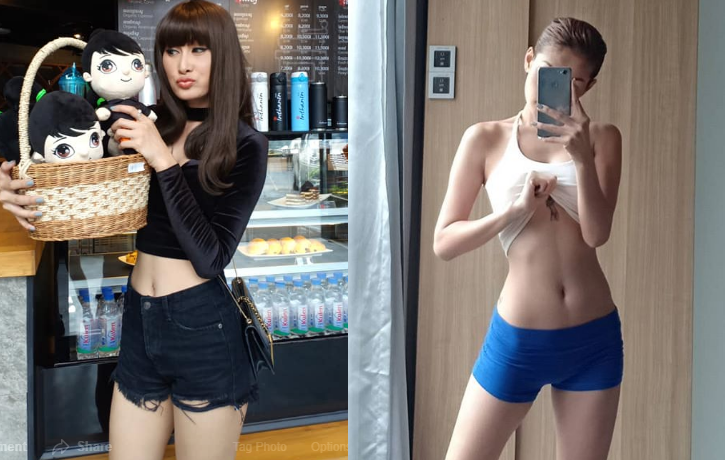 ប៉ុន្មានសន្លឹករបស់ ទឹម រដ្ឋា បង្ហាញសាច់ពោះដ៏ស្លីមសខ្ចីដូចបណ្ដូលចេក