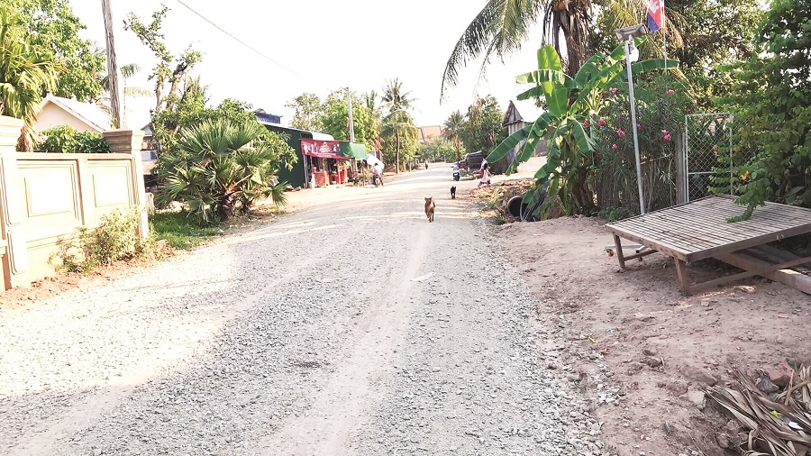 ដីលក់មានទីតាំងនៅស្រុកខ្សាច់កណ្ដាល
