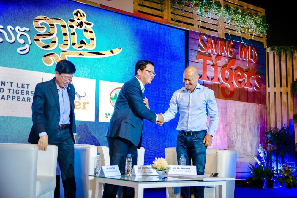 ស្រា​បៀរ​ថៃ​ហ្គ័​រ និង WWF រួមគ្នា​ប្រារព្វ​ទិវា​ «សត្វ​ខ្លាធំ» ជំ​រុញឱ្យ​រួមគ្នា​អភិរក្ស