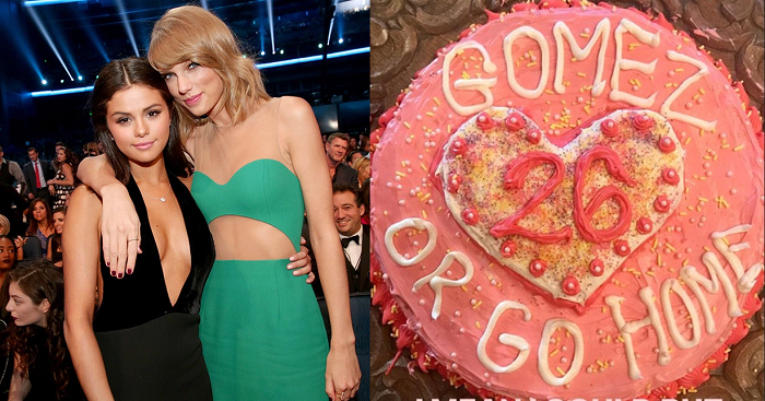 Taylor Swift ដុតនំ Cake ជូនជាកាដូដល់ Selena Gomez មិត្តសំណព្វចិត្ត