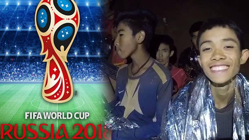 ដំណឹងល្អ !! Fifa អញ្ជើញក្មេងៗក្រុមកីឡាបាល់ទាត់និងគ្រូបង្វឹកទាំង 13 រូបទៅចូលរួមទស្សនា World Cup វគ្គផ្ដាច់ព្រ័ត្រ