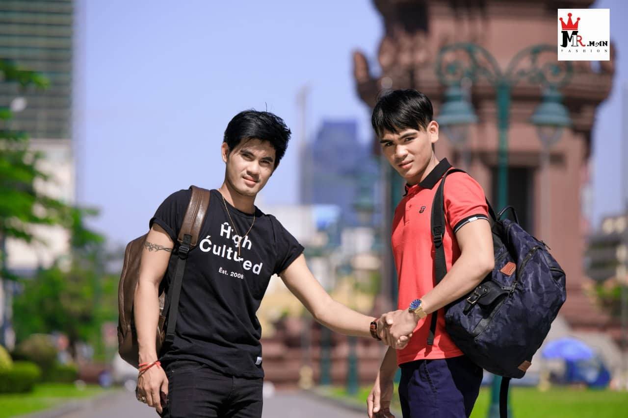 តារាសម្ដែងវ័យក្មេង រុន ណាកូ និង សេម ម៉ាកូ ក្ដោបឱកាសបង្ហាញម៉ូដសម្លៀកបំពាក់ប៊្រេនដ៍ល្បី