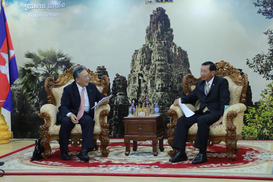 ក្រុមហ៊ុន​សាជីវកម្ម Marubeni នៃ​ប្រទេស​ជប៉ុន​ចង់​វិនិយោគ​ក្នុង​វិស័យ​ទឹកស្អាត​កម្ពុជា