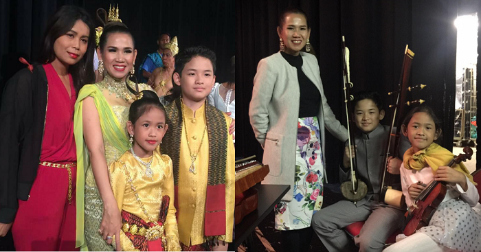 អ្នកនាង ម៉េង កែវពេជ្ជតា នាំកូនៗសម្ដែងឧបករណ៍ភ្លេងបុរាណខ្មែរនៅលើឆាកអន្ដរជាតិ