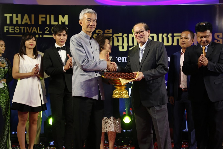 កម្មវិធីសិក្ខារសាលា ការចាប់ដៃគូពាណិជ្ជកម្ម និងពិធីសម្ពោធកម្មវិធីមហោស្រពភាពយន្តថៃលើកទី3 ឆ្នាំ2018