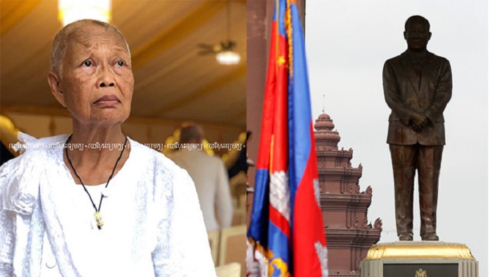 ភ្ញាក់ផ្អើល !! លោកស្រី សាក់ស៊ី ស្បោង បង្ហាញវត្តមានចូលរួមគោរពវិញ្ញាណក្ខន្ធព្រះបរមរតនកោដ្ឋ