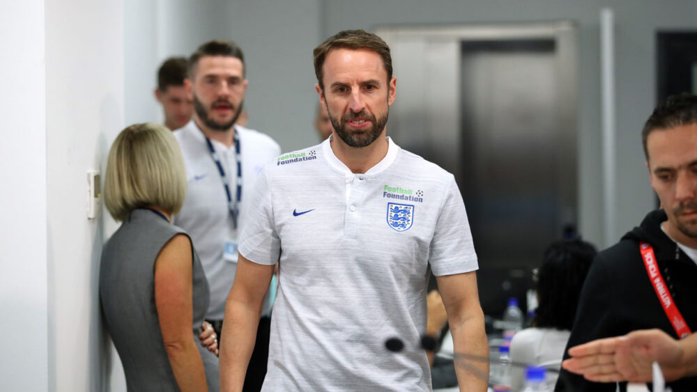 លោក Southgate៖ តំបន់​ប្រយុទ្ធ​របស់​​អង់គ្លេស បង្ហាញពី​ភាពខ្លាំង ក្រោយ​ផ្តួល​អេ​ស្ប៉ាញ