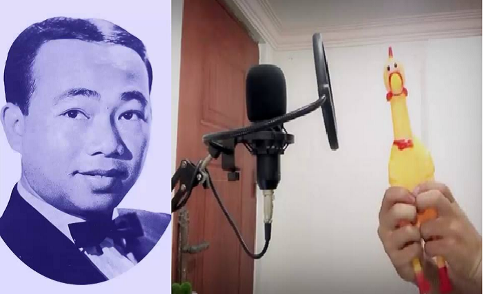 កូនខ្មែរម្នាក់យក Rubber Chicken មក Coverបទ «បាត់ដំបងបណ្តូលចិត្ត»