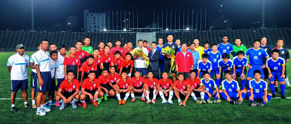 ទស្សនកិច្ចរបស់គណៈប្រតិភូសមាគមកីឡាបាល់ទាត់ជប៉ុន (JFA) នៅប្រទេសកម្ពុជា