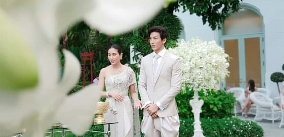 ទិដ្ឋភាពពេលព្រឹកក្នុងពិធីមង្គលការរបស់ ឌីជេ ភុត និងពិធីការិនី ជុយ វរ័តយ៉ា